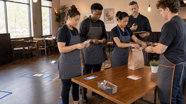 Restaurant Staff Training for Delivery Orders