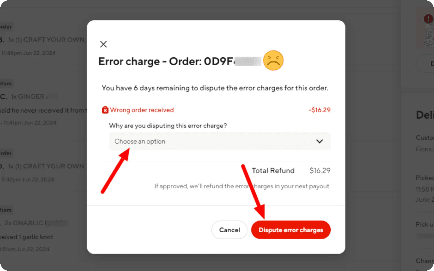 A Step-by-Step Guide to Disputing Order Errors on DoorDash and UberEats