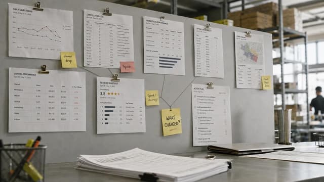 Restaurant Analytics for Delivery Sales Drops
