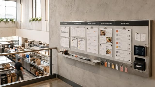Restaurant Dashboard for Delivery Operators